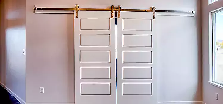 Glass Barn Door with Installation Hardware Kit Lehi